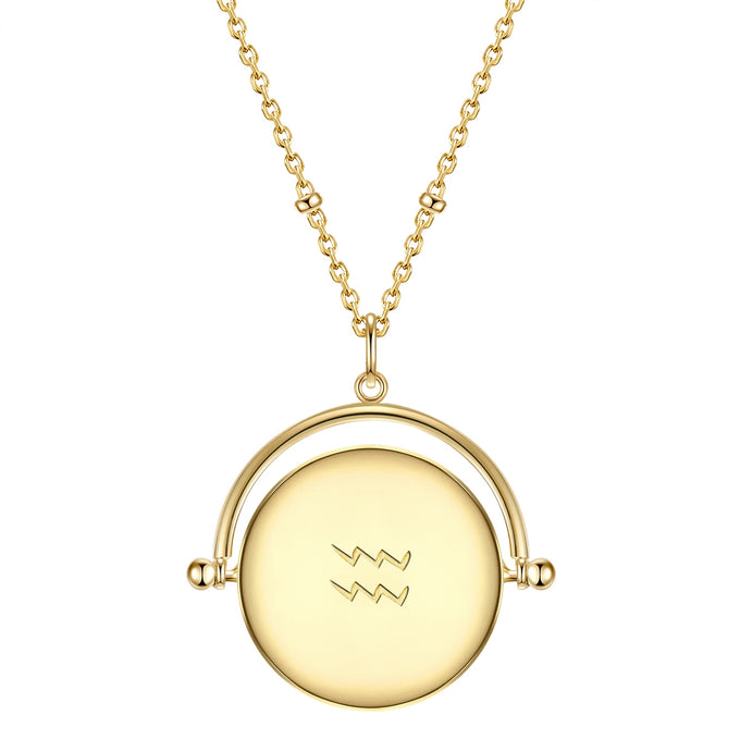 Kette Sterling Silber gelbgold Zirkonia weiß