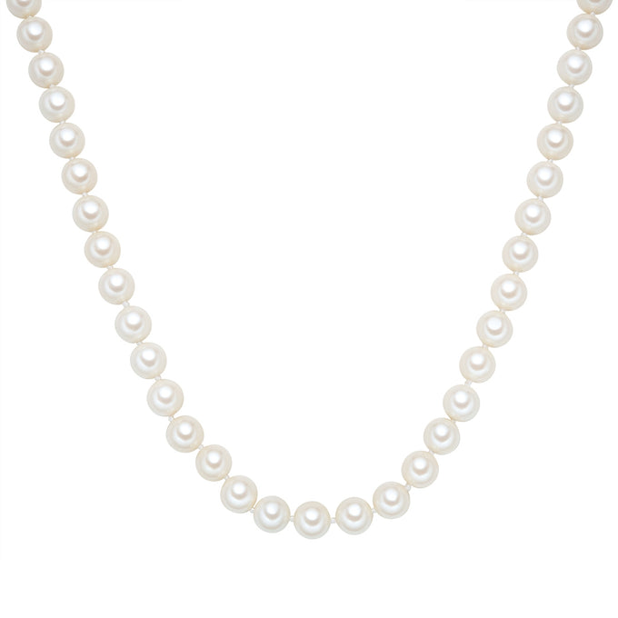 Kette Muschelkernperle weiß