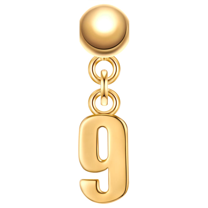 Charm Sterling Silber gelbgold