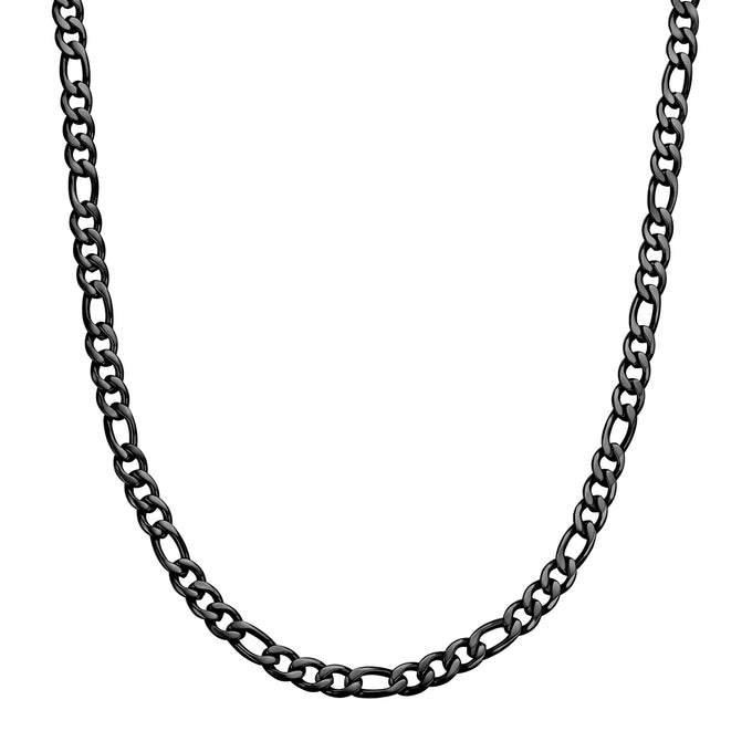 Kette Edelstahl schwarz