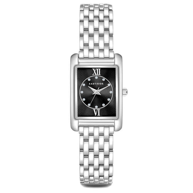 Damen Quarzuhr silber Metall-Legierung silber