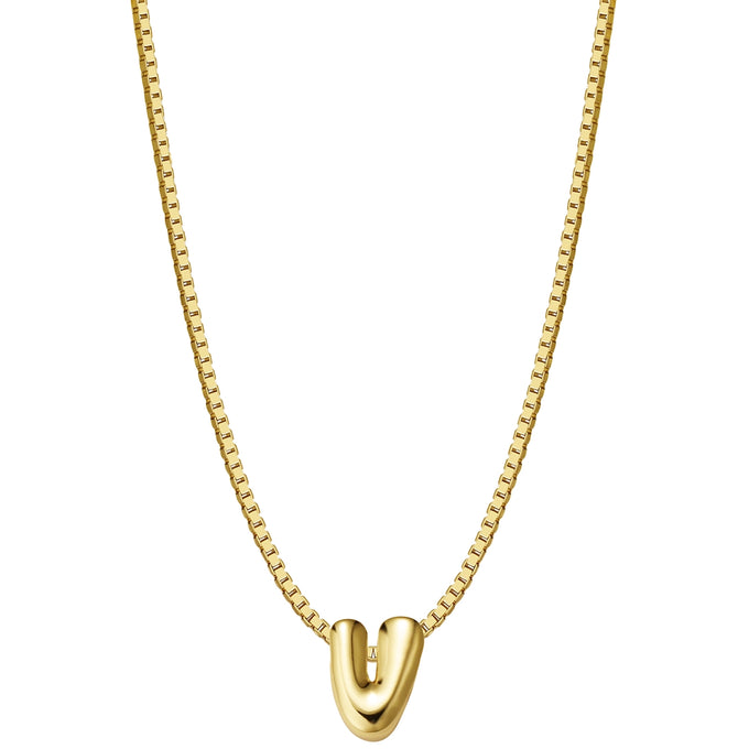 Kette mit Anhänger Sterling Silber gelbgold