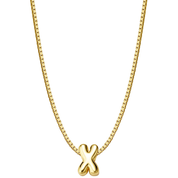 Kette mit Anhänger Sterling Silber gelbgold