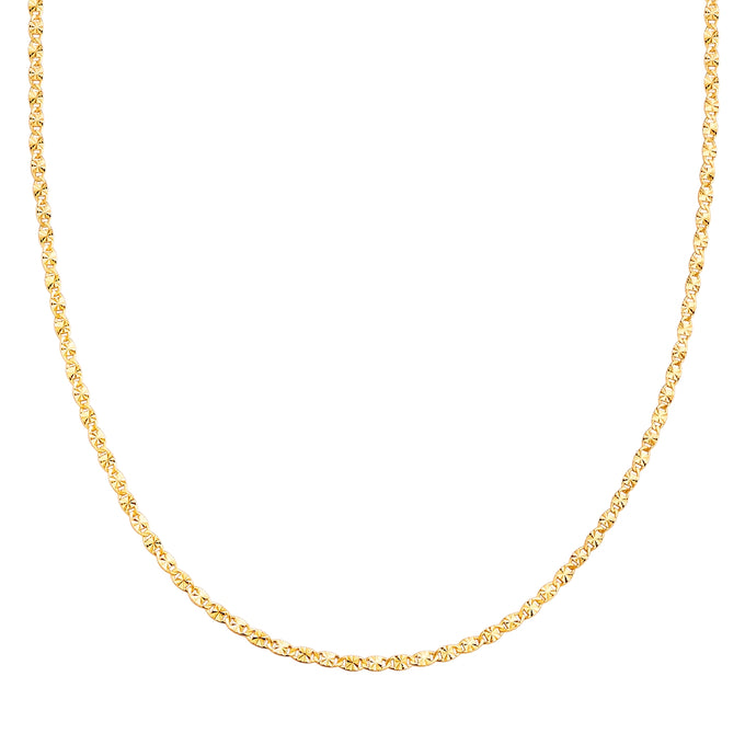 Kette Sterling Silber gelbgold