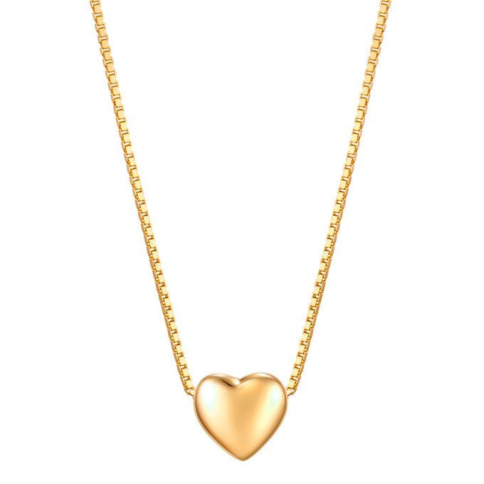 Kette mit Anhänger Sterling Silber gelbgold