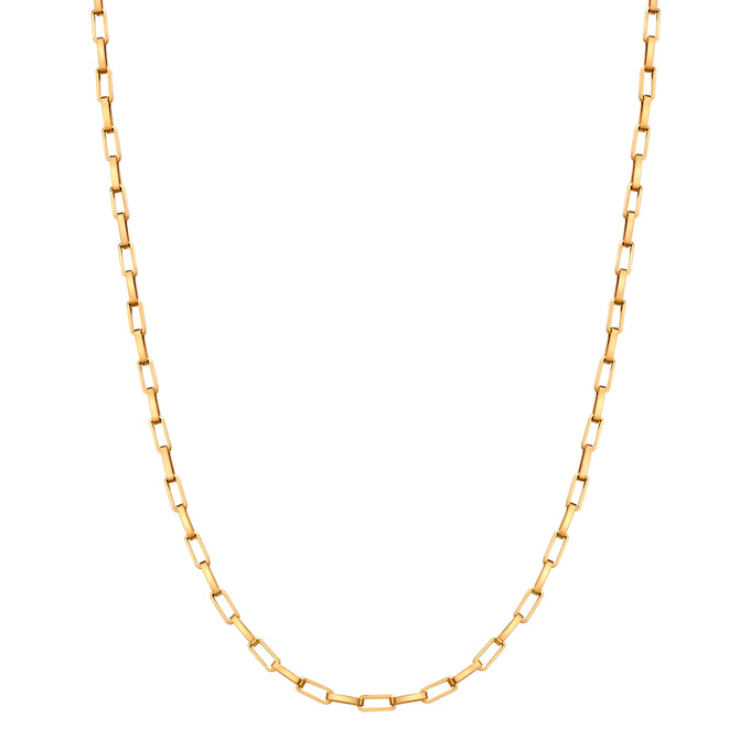 Kette Edelstahl gelbgold
