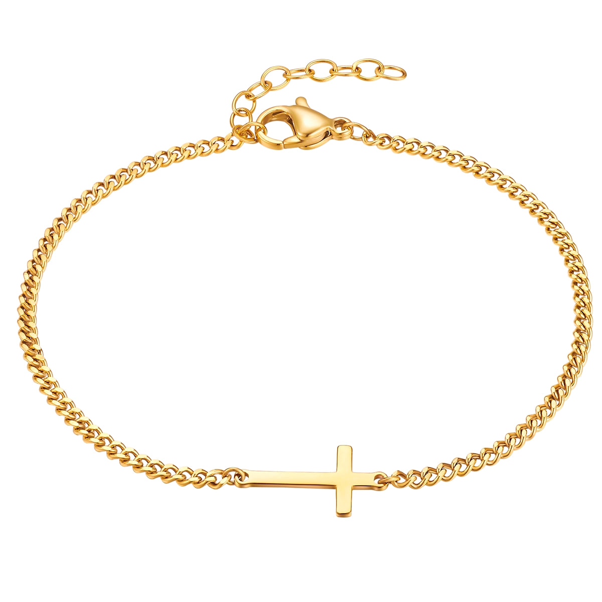 Armband Edelstahl gelbgold