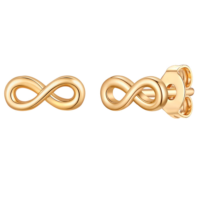 Ohrstecker gelbgold