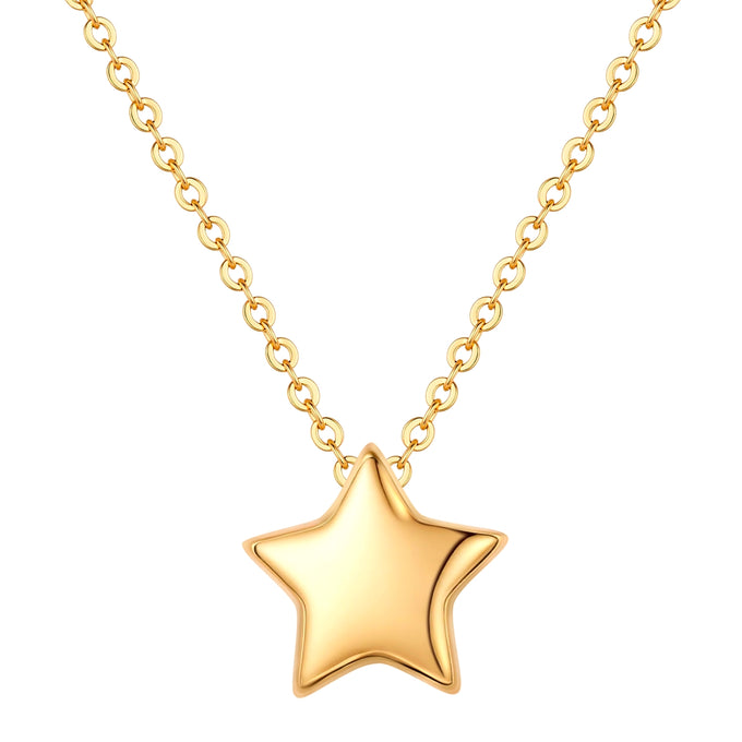 Kette mit Anhänger gelbgold Zirkonia weiß