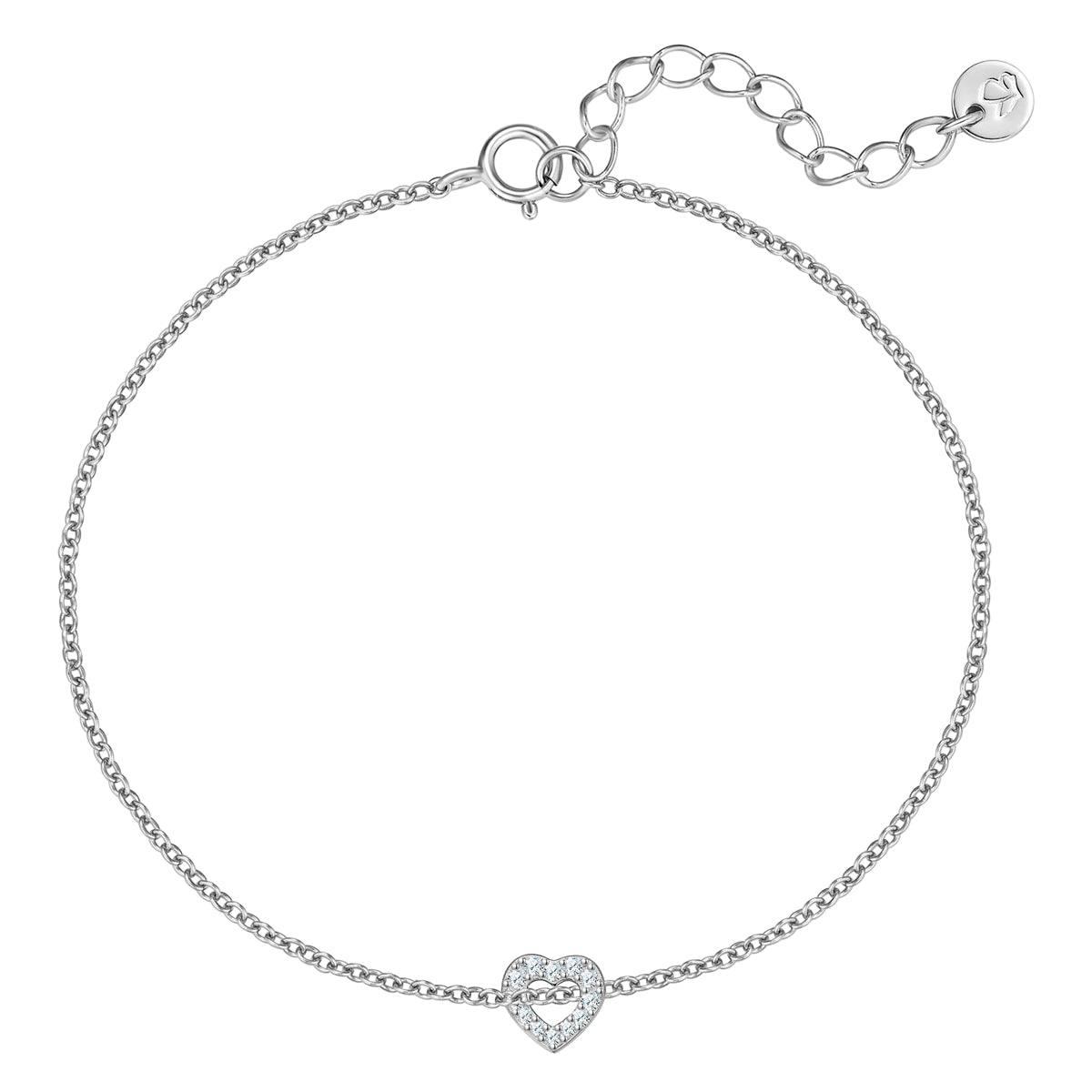 Armband Sterling Silber Zirkonia weiß