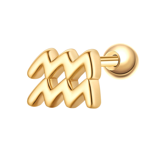 Piercing Sterling Silber gelbgold