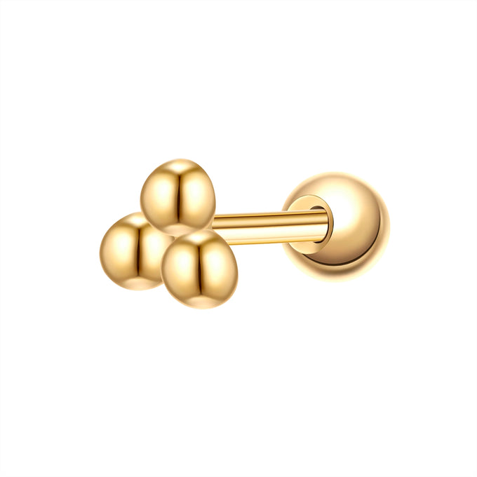 Piercing Sterling Silber gelbgold