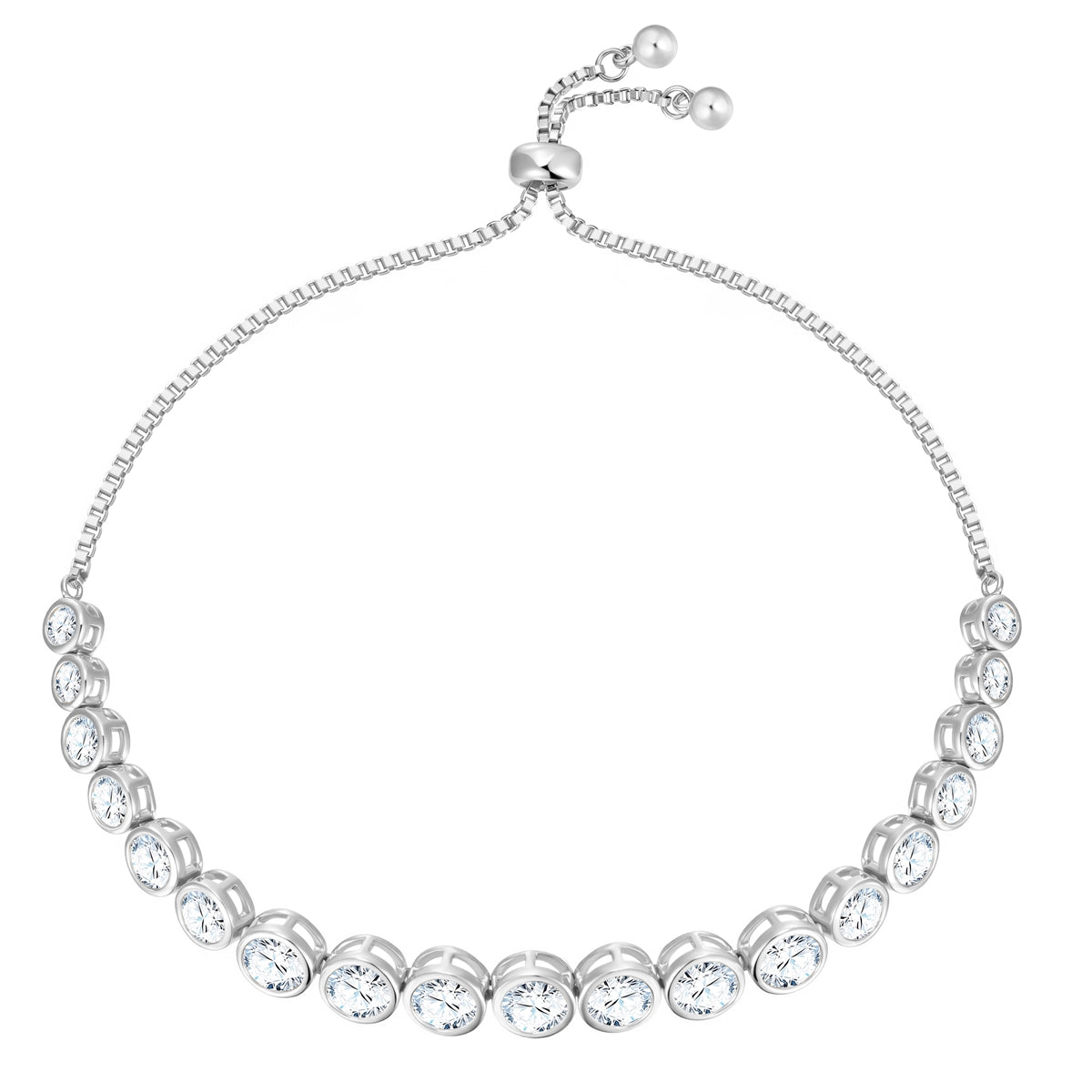 Armband Zirkonia weiß