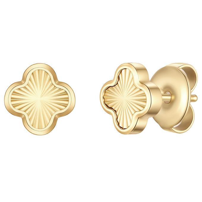 Ohrstecker Edelstahl gelbgold