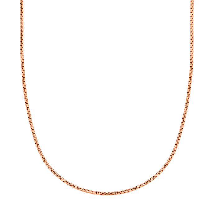 Kette Edelstahl roségold