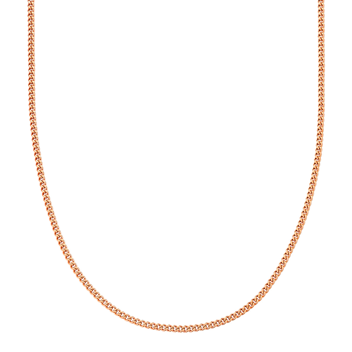 Kette Edelstahl roségold