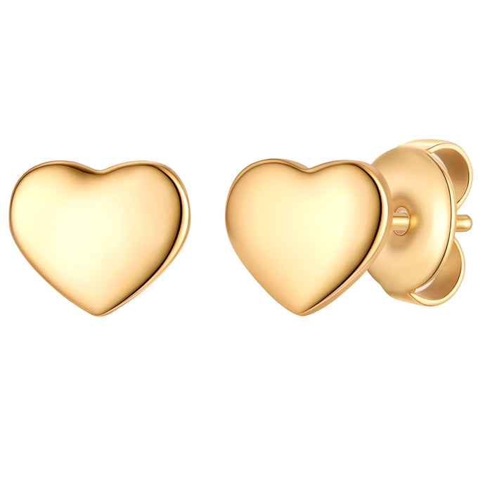 Ohrstecker Edelstahl gelbgold