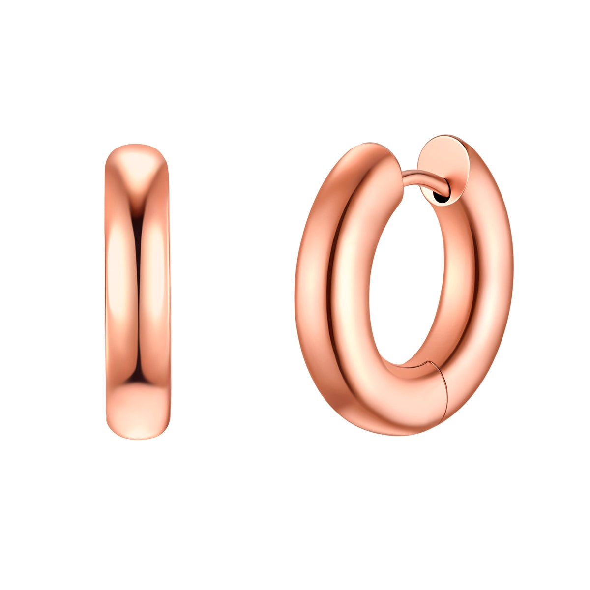 Creolen Edelstahl roségold