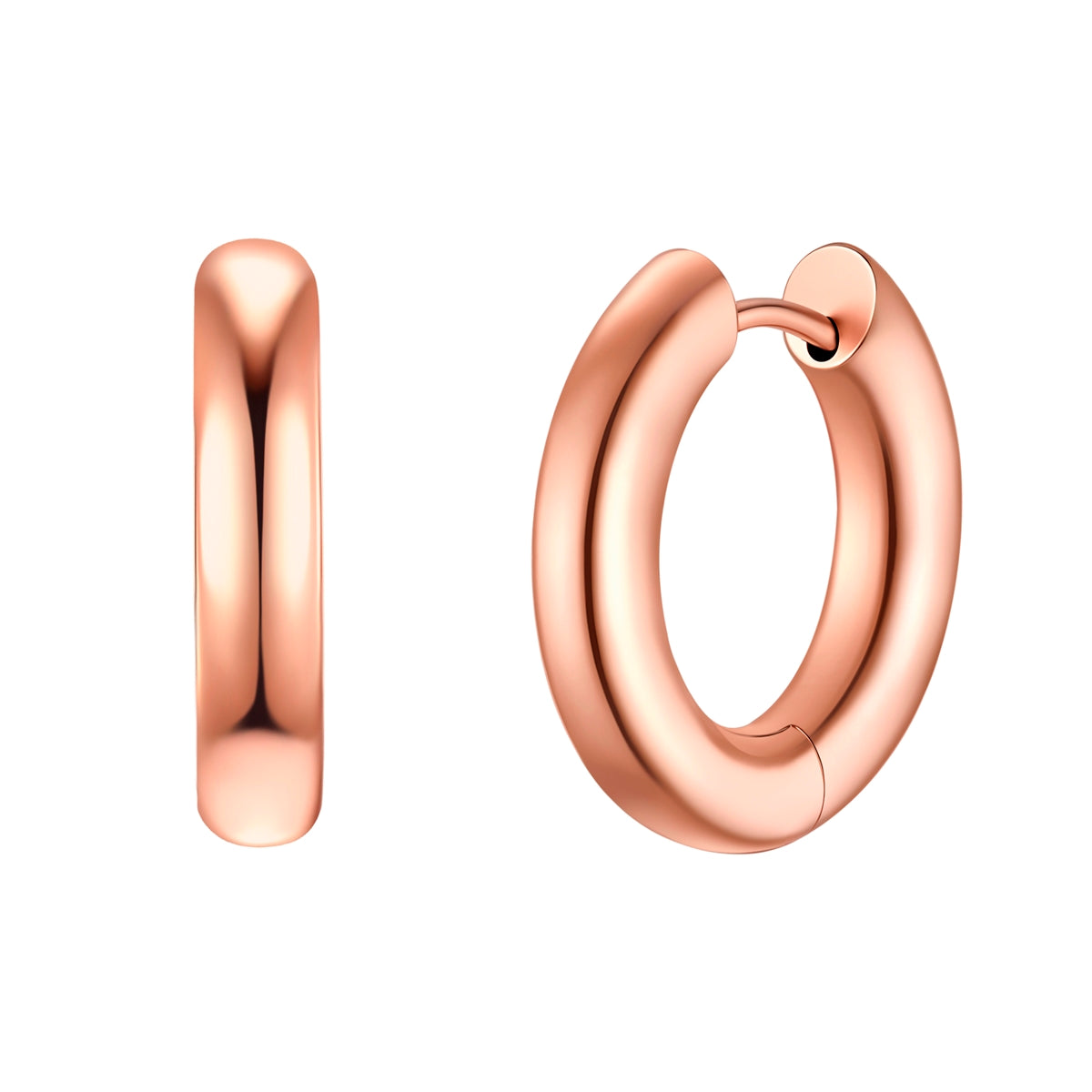 Creolen Edelstahl roségold