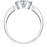 Ring Sterling Silber Zirkonia weiß