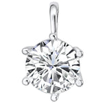 Anhänger verziert mit Kristallen von Swarovski® weiß