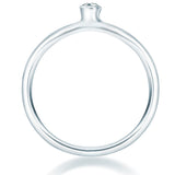 Ring Sterling Silber Zirkonia weiß