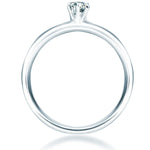 Ring Sterling Silber Zirkonia weiß