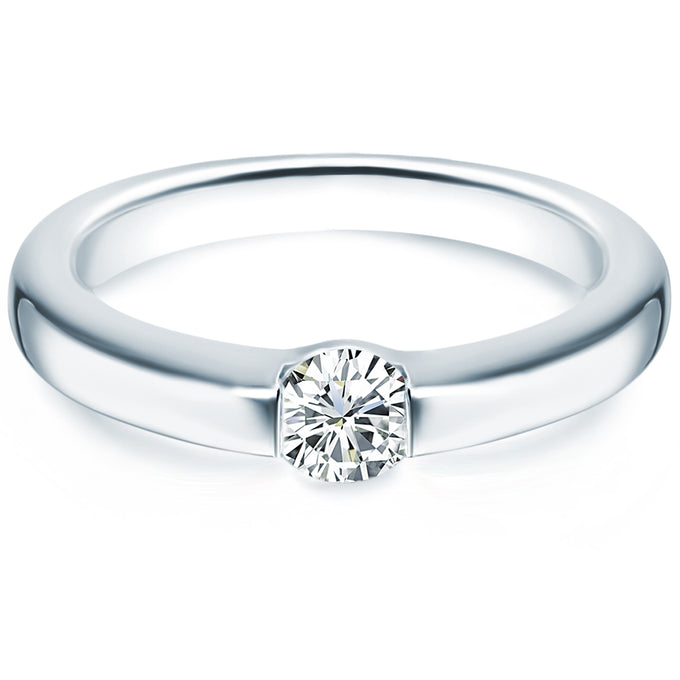 Ring Sterling Silber Zirkonia weiß