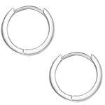 Klappcreolen Sterling Silber