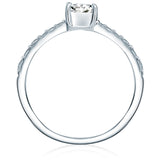 Ring Sterling Silber Zirkonia weiß