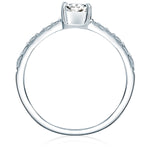 Ring Sterling Silber Zirkonia weiß