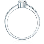 Ring Sterling Silber Zirkonia weiß