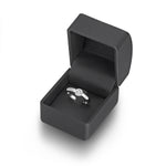 Ring Sterling Silber verziert mit Kristallen von Swarovski® weiß