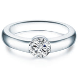 Ring Sterling Silber verziert mit Kristallen von Swarovski® weiß