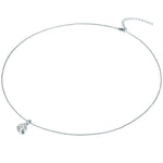 Kette mit Anhänger Sterling Silber Zirkonia weiß