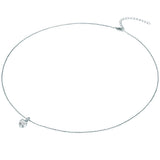 Kette mit Anhänger Sterling Silber Zirkonia weiß