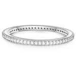 Ring Sterling Silber Zirkonia weiß