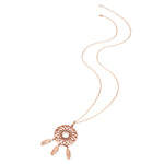 Kette mit Anhänger Sterling Silber roségold