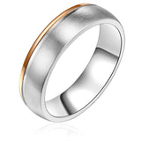 Ring Edelstahl bicolor