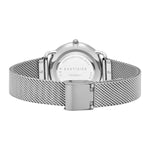 Damen Quarzuhr silber Edelstahl silber