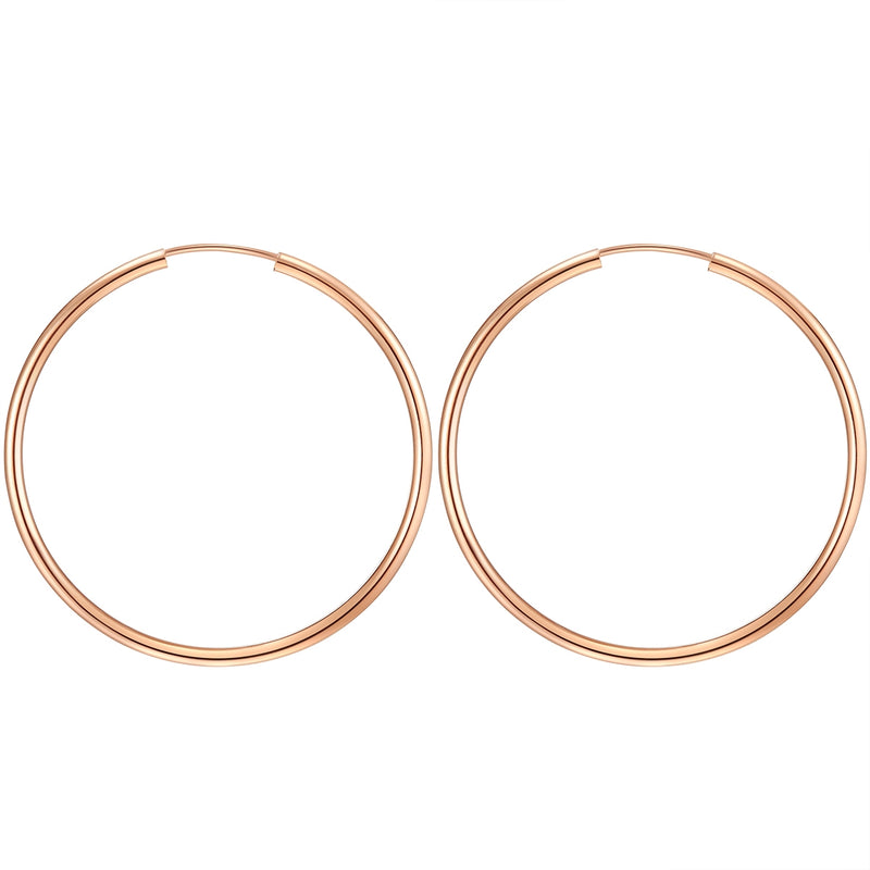 Creolen Sterling Silber roségold