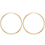 Creolen Sterling Silber gelbgold