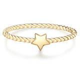 Ring Sterling Silber gelbgold