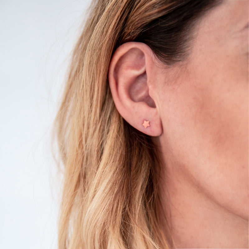 Ohrstecker Sterling Silber roségold