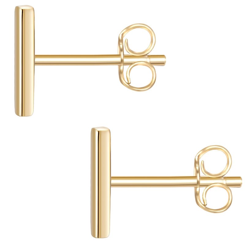 Ohrstecker Sterling Silber gelbgold