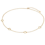 Kette mit Anhänger Sterling Silber gelbgold