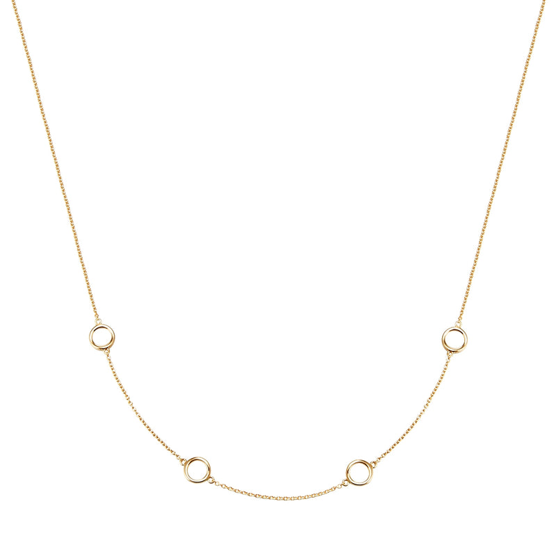 Kette mit Anhänger Sterling Silber gelbgold