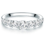 Ring Sterling Silber Zirkonia weiß