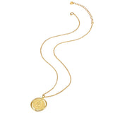 Kette mit Anhänger Sterling Silber gelbgold