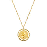 Kette mit Anhänger Sterling Silber gelbgold